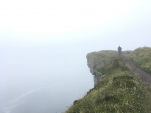 Cliffs Of Moher On Foggy Day